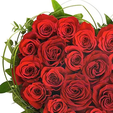 Italy flowers  -  Heart of Red Roses Flower Bouquet/Arrangement