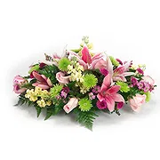 Firenze Fiorista online - Cuscino funebre fiore rosa Mazzo