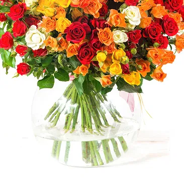 Italy flowers  -  Various Colors Fine Floral Composition Flower Bouquet/Arrangement