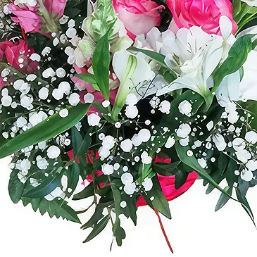 Portugal Blumen Florist- Schicke rosa Wahl Bouquet/Blumenschmuck