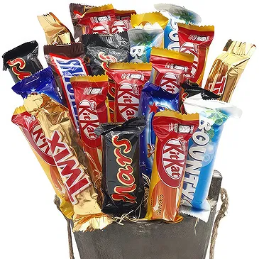 Hatem flowers  -  Mini Chocolate Arrangement Flower Bouquet/Arrangement