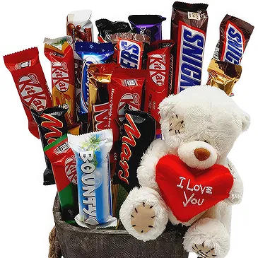 Hatem flowers  -  All Sweet Flower Bouquet/Arrangement