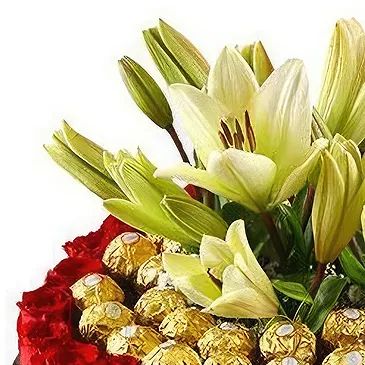 Hatem flowers  -   Delightful Combination  Flower Bouquet/Arrangement