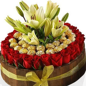 Hatem flowers  -   Delightful Combination  Flower Bouquet/Arrangement