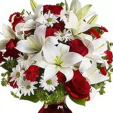 Crown Point flowers  -  BE MY LOVE Flower Bouquet/Arrangement