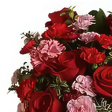 Grand Lagoon blomster- DANS MED MIG Blomst buket/Arrangement