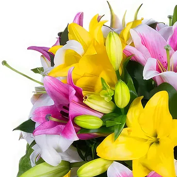 Marokko bloemen bloemist- Boeket lelies Boeket/bloemstuk