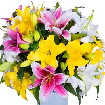 Marokko bloemen bloemist- Boeket lelies Boeket/bloemstuk