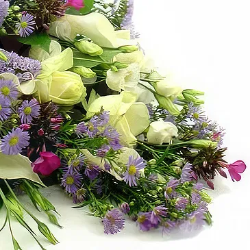 El Tarter blomster- Begravelsesbukett med blandede sesongblomster Blomsterarrangementer bukett