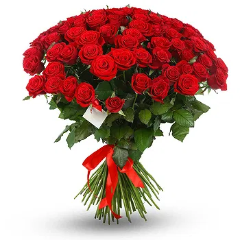 United Kingdom flowers  -  Bunch of 100 red roses Flower Delivery