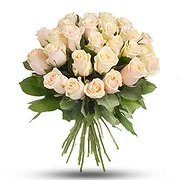 Liverpool online Florist - Bouquet of cream roses Bouquet