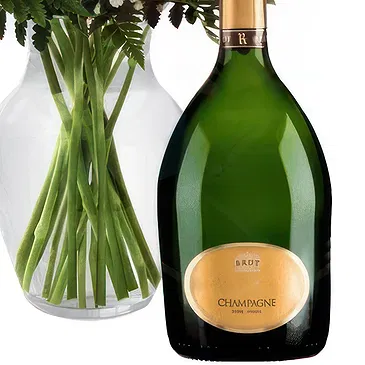 Montego Bay Blumen Florist- Roter Blumenstrauß mit Sekt Bouquet/Blumenschmuck