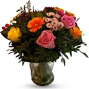 Zande Online Florist - Levande färger utsökt Biedermeier bukett Bukett
