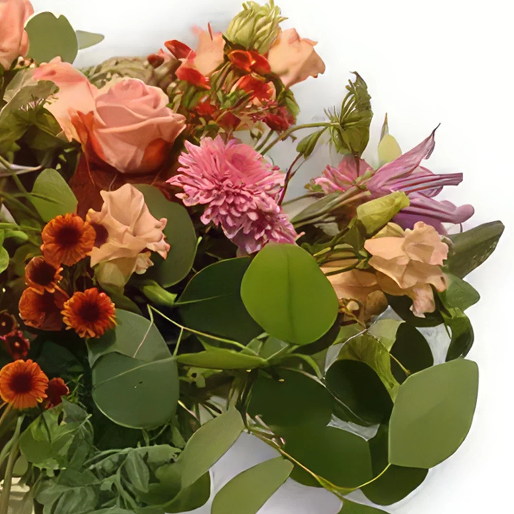 Βέρνη λουλούδια- Μεταμορφωμένο φθινόπωρο Μπουκέτο/ρύθμιση λουλουδιών