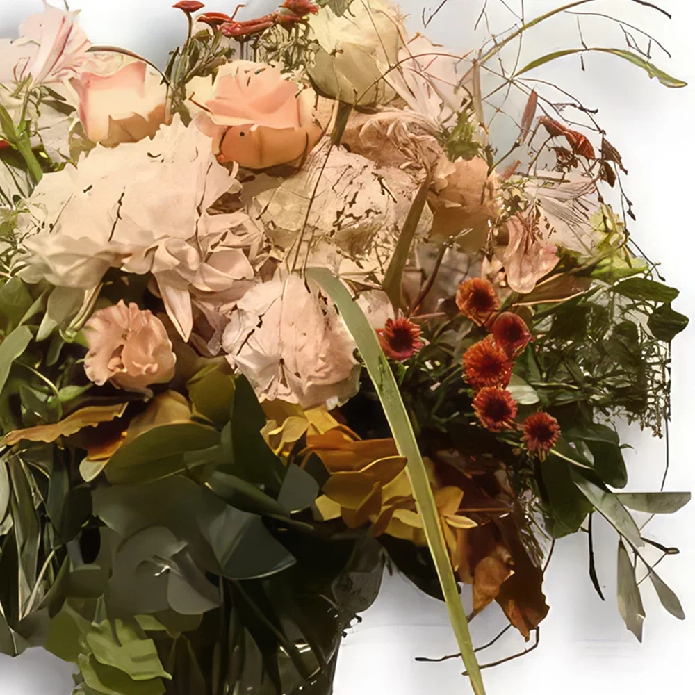 Женева цветы- Поздний летний романс Цветочный букет/композиция