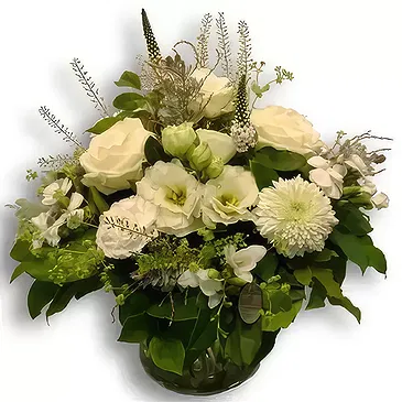 Ipsach Blumen Florist- Ein Traum in Weiß Bouquet/Blumenschmuck