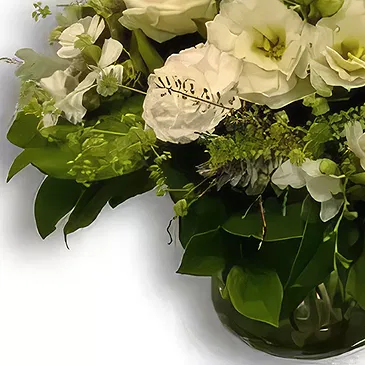 Ipsach Blumen Florist- Ein Traum in Weiß Bouquet/Blumenschmuck