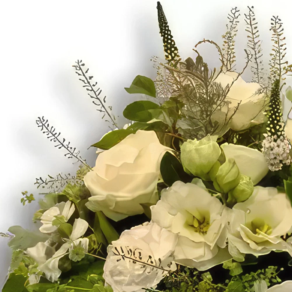 fiorista fiori di Geneve- Un sogno in bianco Bouquet floreale