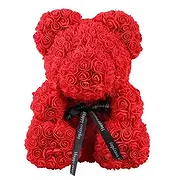 La Resource Online Blumenhändler - Luxus rote Rose Teddy Blumenstrauß