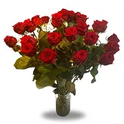 Ghent Online kukkakauppias - Rehevä punainen Naomi Roses -paketti Kimppu