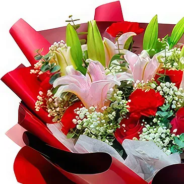 fiorista fiori di Xiangdong Qu- Bacio della mamma Bouquet floreale