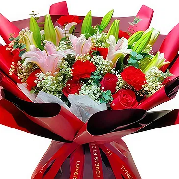 fiorista fiori di Xiangdong Qu- Bacio della mamma Bouquet floreale