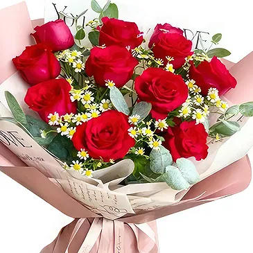 China flowers  -  With Smile Flower Bouquet/Arrangement