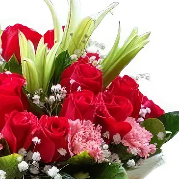 China flowers  -  Rainbow Flower Bouquet/Arrangement