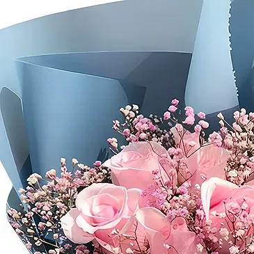 China flowers  -  Pink delight Flower Bouquet/Arrangement