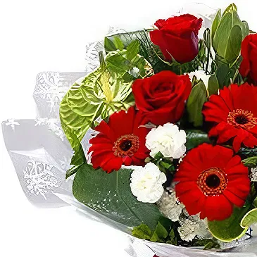 China flowers  -  Christmas Cheer Flower Bouquet/Arrangement