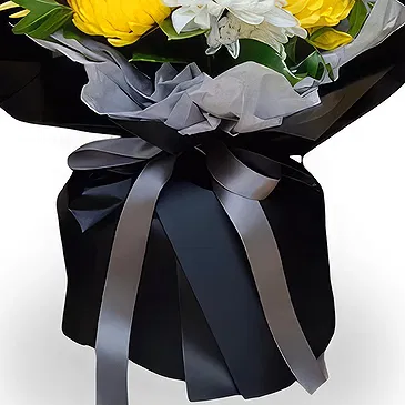 China flowers  -  Elegant Chrysanthemum Sympathy Bouquet Flower Bouquet/Arrangement