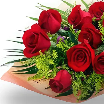 China flowers  -  Luxurious Red Roses Arrangement Flower Bouquet/Arrangement
