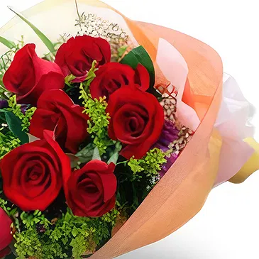 China flowers  -  Luxurious Red Roses Arrangement Flower Bouquet/Arrangement