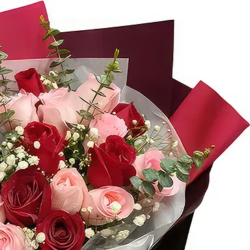 China flowers  -  Bright and Vibrant Roses Bouquet Flower Bouquet/Arrangement