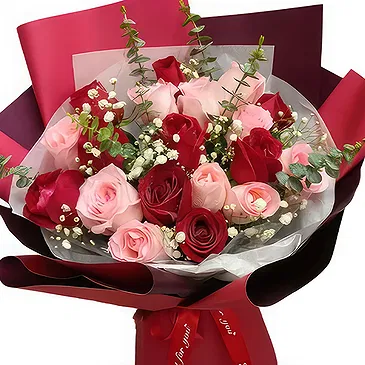 China flowers  -  Bright and Vibrant Roses Bouquet Flower Bouquet/Arrangement