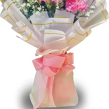 Asipulo flowers  -  Delicate Pink Flower Bouquet/Arrangement