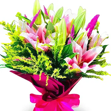 Asipulo flowers  -  Whisper of Pink Flower Bouquet/Arrangement
