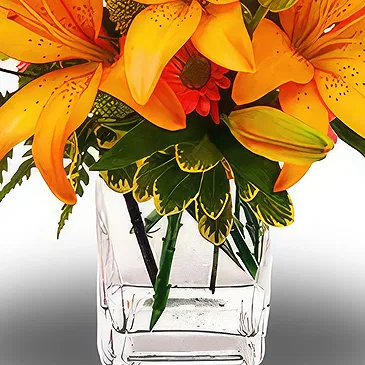 Asipulo flowers  -  Exotic Orange Flower Bouquet/Arrangement
