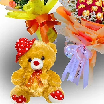 Asipulo flowers  -  Exquisite Assorted Roses Flower Bouquet/Arrangement