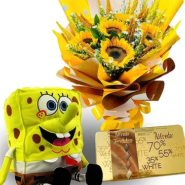 Subic flowers  -  Sunshine Embrace Flower Bouquet/Arrangement