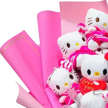 Asipulo flowers  -  Adorable Mini Hello Kitty Layer Bouquet  Flower Bouquet/Arrangement