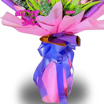 Philippines flowers  -  Premium Pink Holland Tulips Flower Bouquet/Arrangement