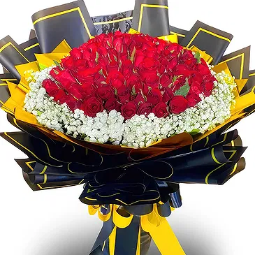 Asipulo flowers  -  Special Red Roses Flower Bouquet/Arrangement