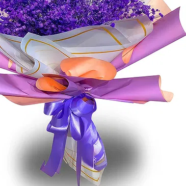 fleuriste fleurs de Mandaon- Violet de luxe Bouquet/Arrangement floral