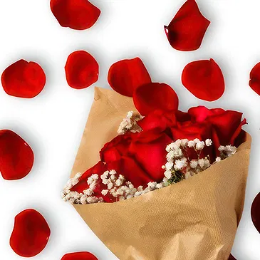 Braga flowers  -  Elegant Rose & Gypsophila Bouquet Flower Bouquet/Arrangement