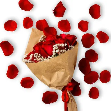 Braga flowers  -  Elegant Rose & Gypsophila Bouquet Flower Bouquet/Arrangement