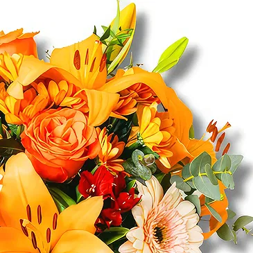 San Benedetto del Tronto flowers  -  Unique Golden Bloom Collection Flower Bouquet/Arrangement