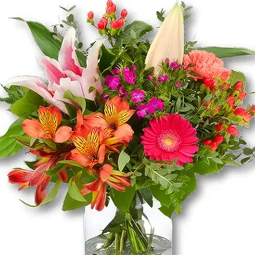 Holland blomster- Tropisk buket Ida Blomst buket/Arrangement