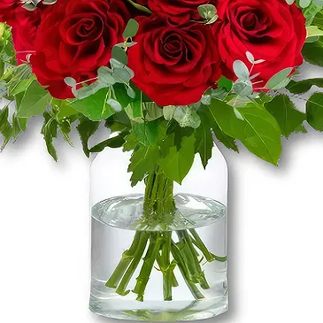 Amsterdam-Zuidoost flowers  -  Romantic Roses Flower Bouquet/Arrangement