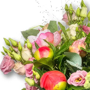 Amsterdam-Zuidoost flowers  -  Peony Bouquet Sanne Flower Bouquet/Arrangement